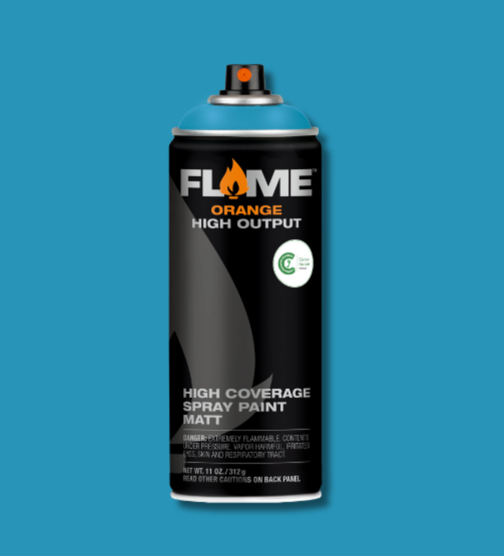 Flame Orange - Aqua Light