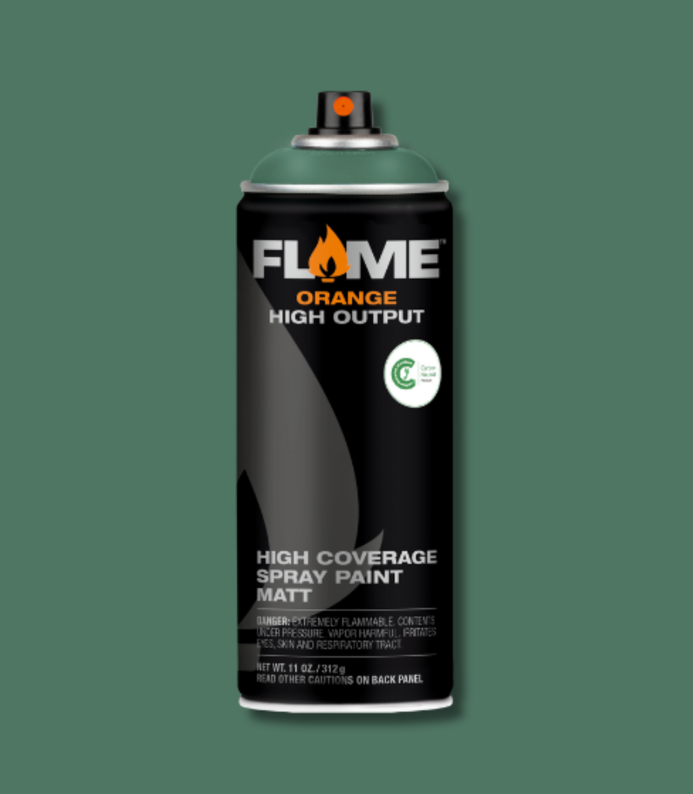 Flame Orange - Sage Dark