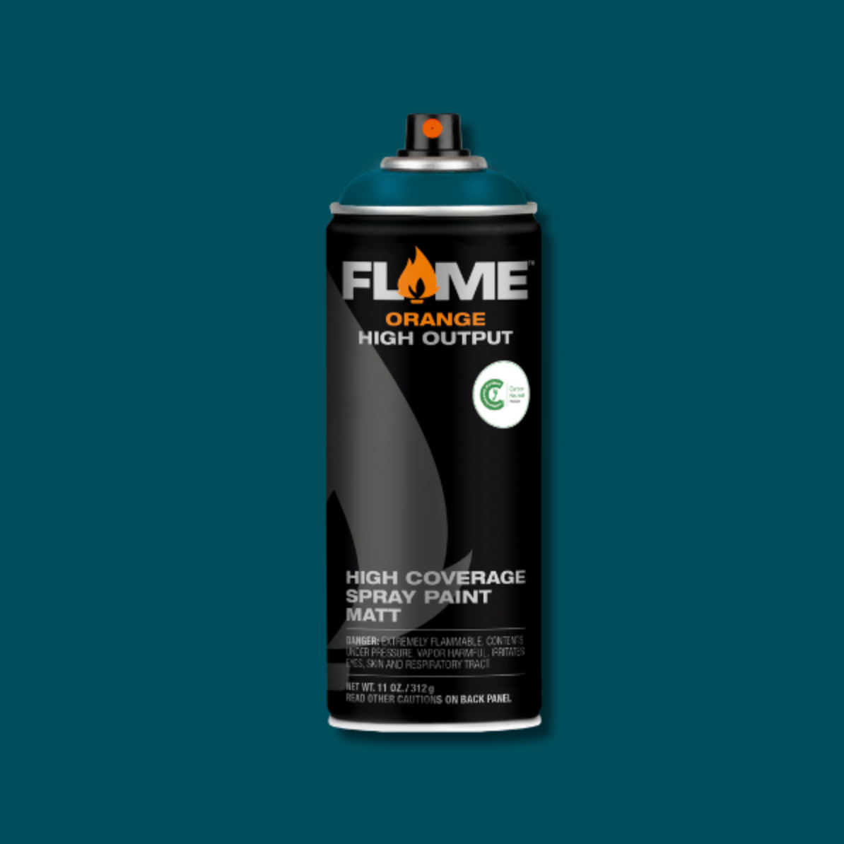 Flame Orange - Aqua