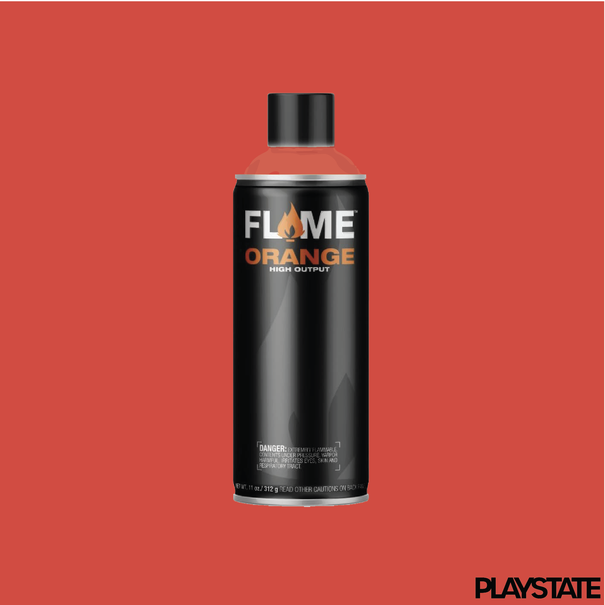 Flame Orange - Ruby Red