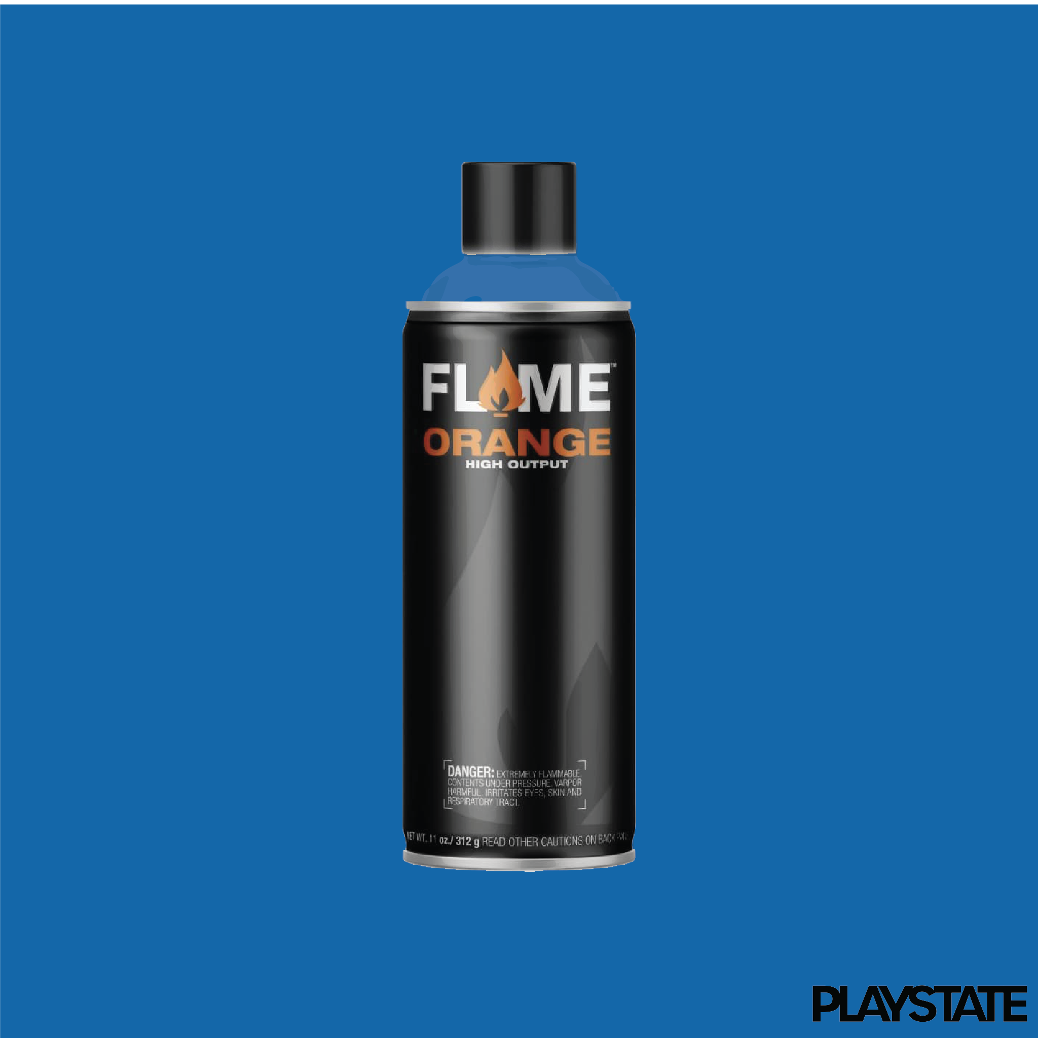 Flame Orange - True Blue