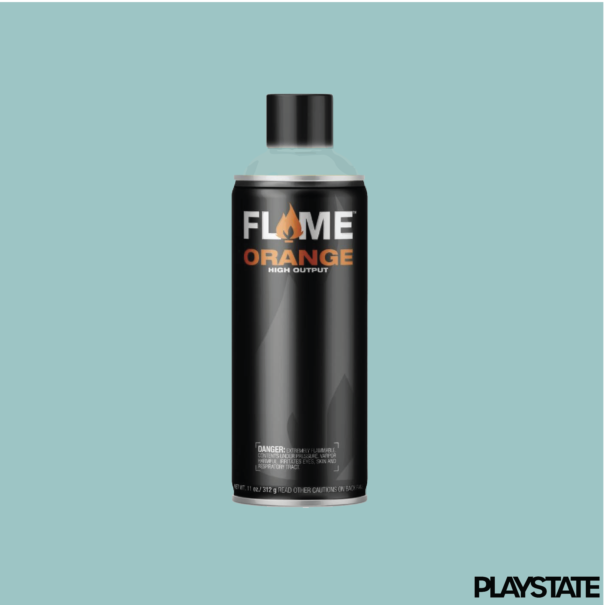 Flame Orange - Verdigris Light