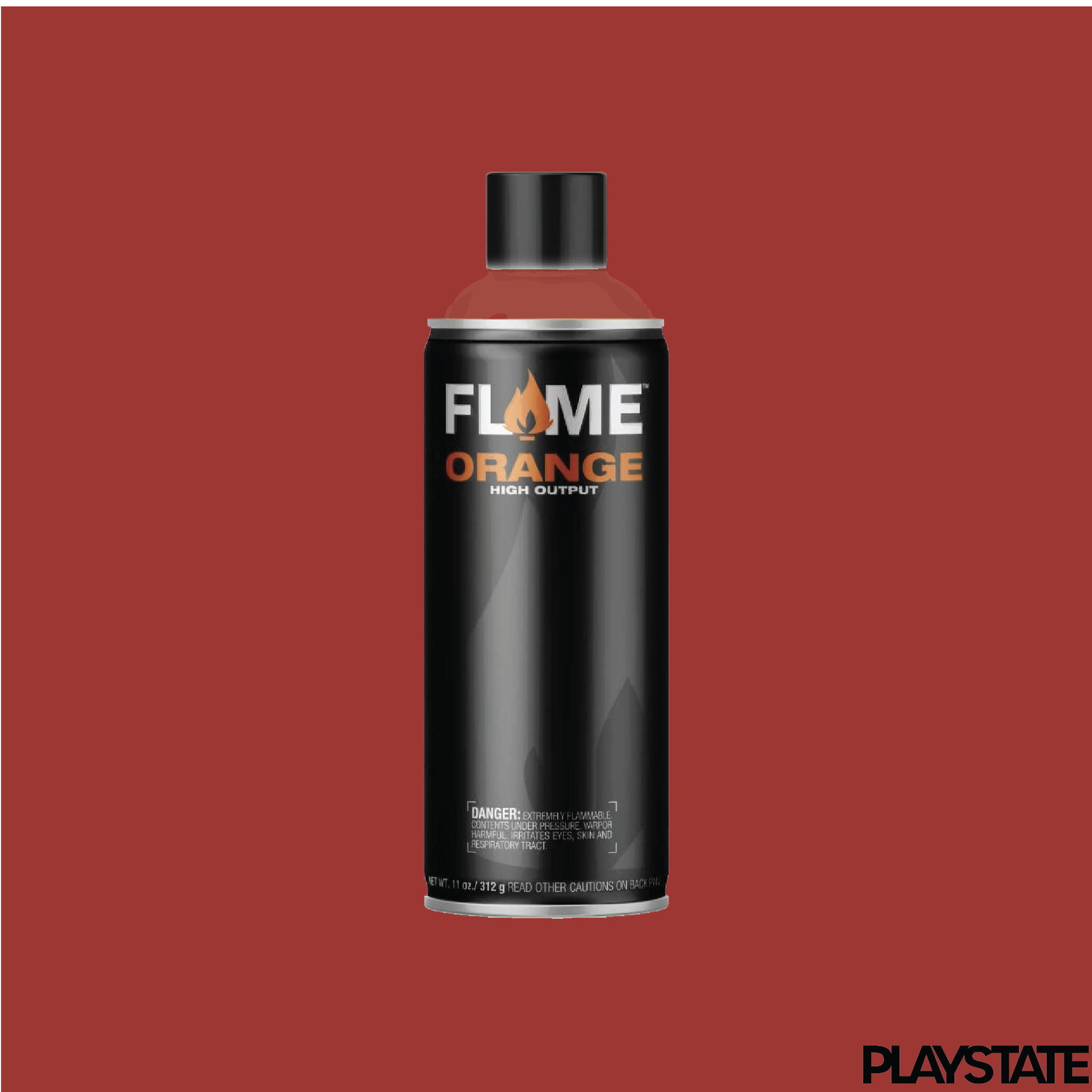 Flame Orange - Brown Red