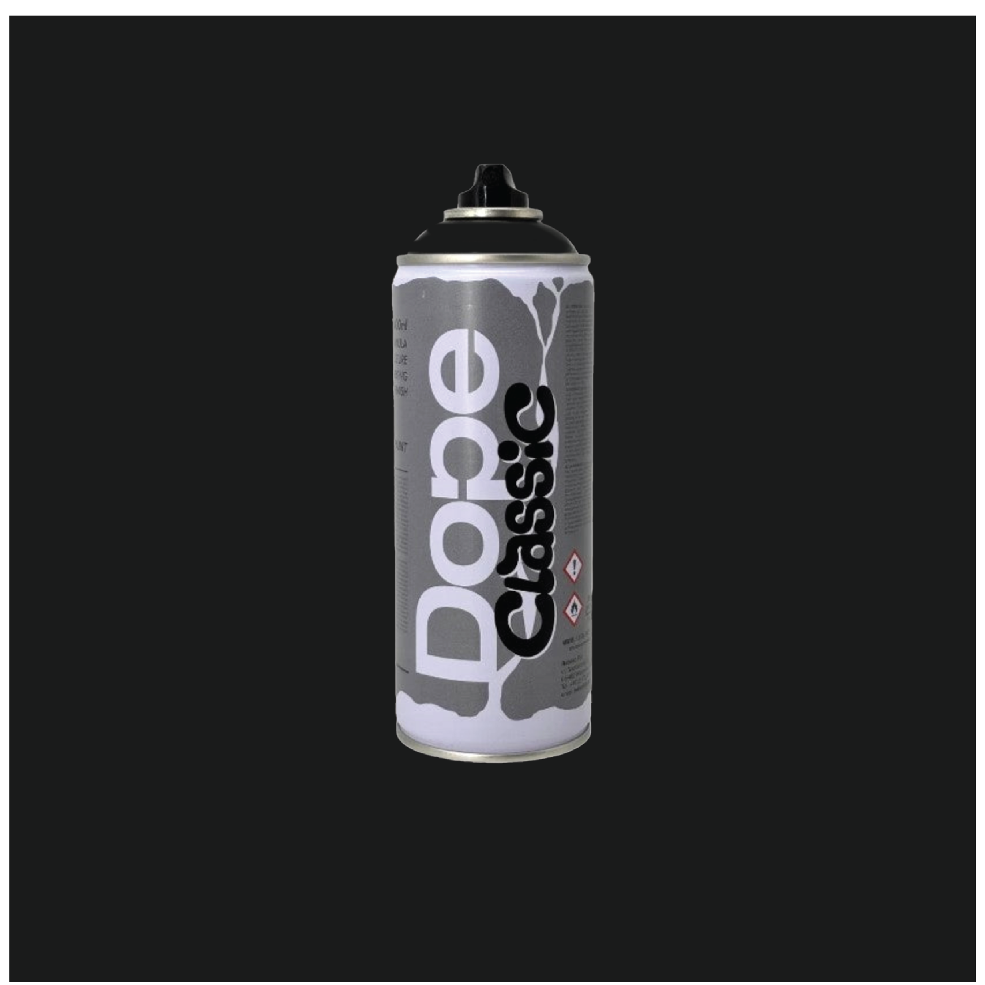 Dope Cans Classic 400ml - Black