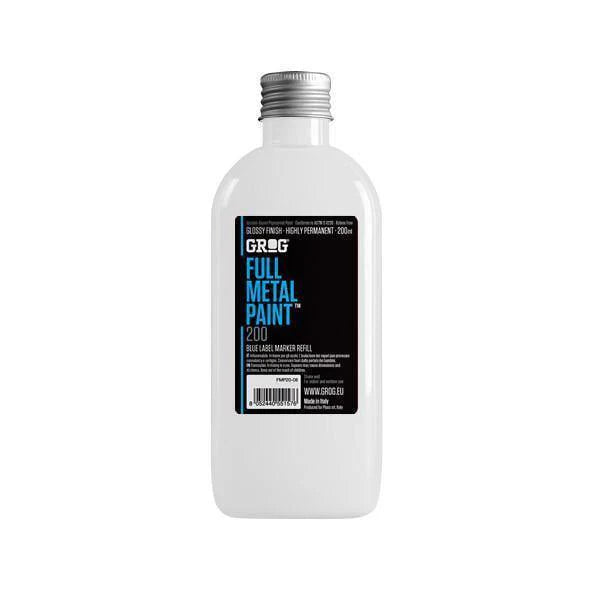 Grog Full Metal Paint Refill 200ml - Bogota White