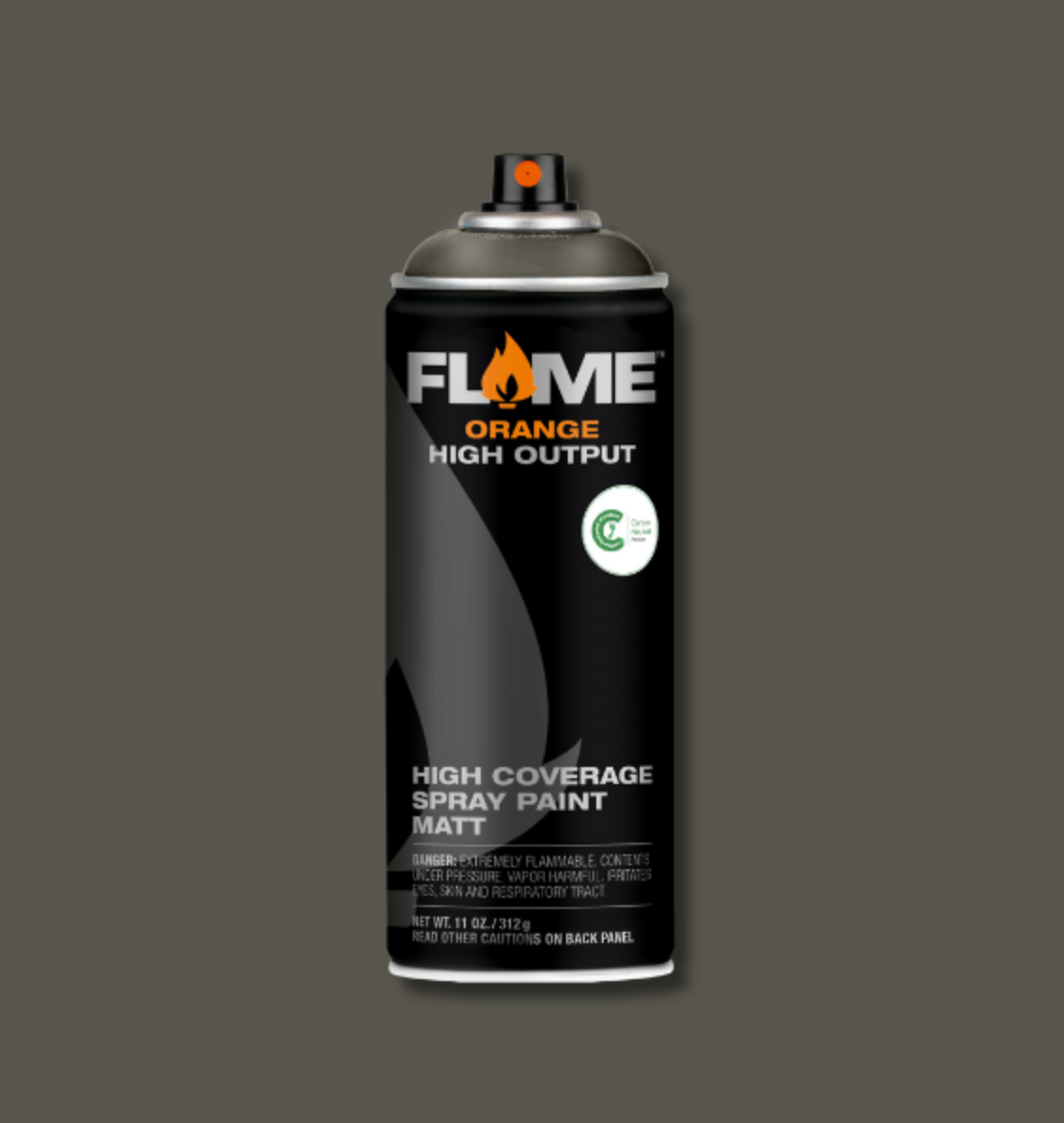 Flame Orange - Stone Grey Dark