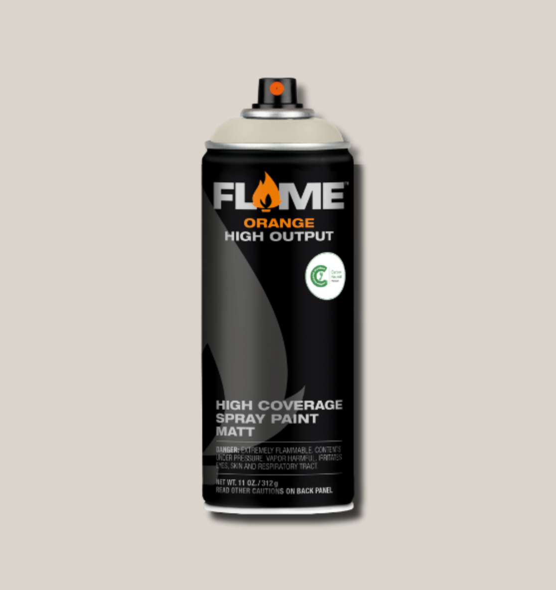 Flame Orange - Light Grey Neutral