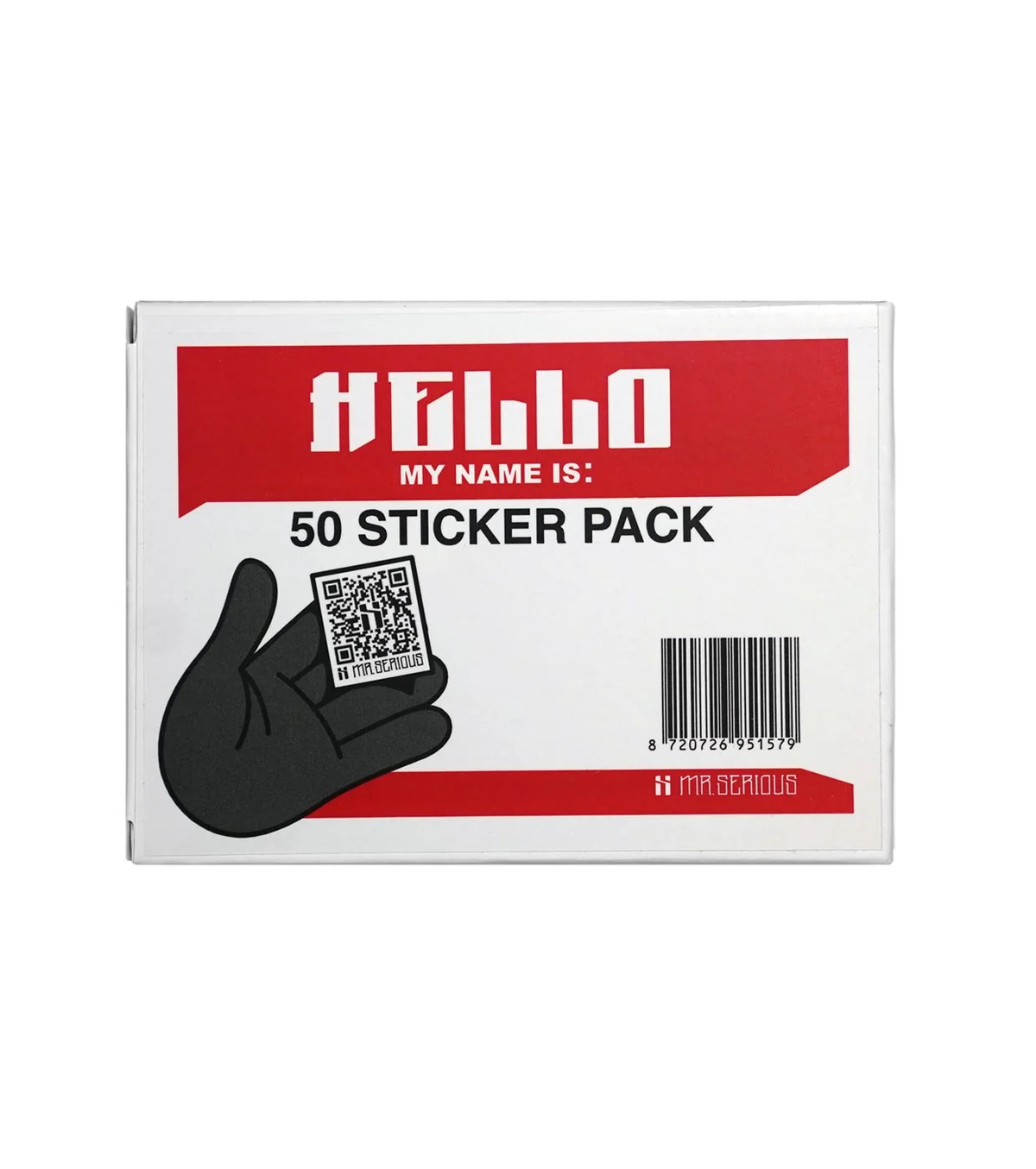 Hello My Name Is - 50 Sticker Pack