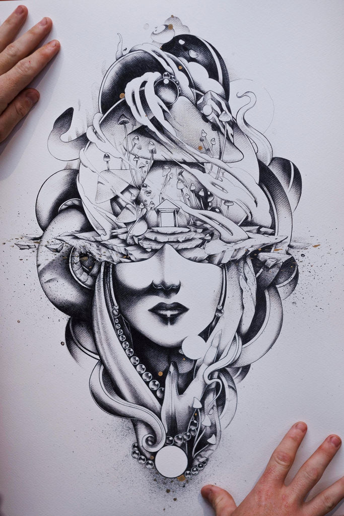 Jordan Lucky - A2 Print
